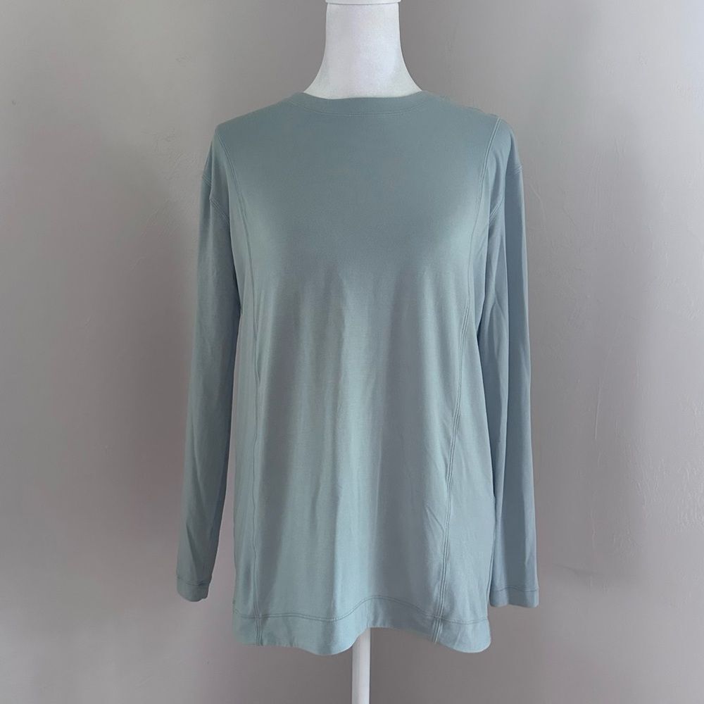 Lululemon Modal Pleated Back Long-Sleeve Shirt